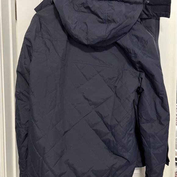 BNWT SUPERDRY ORIGINAL WINDCHEATER JAPAN JACKET QUILTED HOODED NAVY BLUE MED (M) - Picture 12 of 16